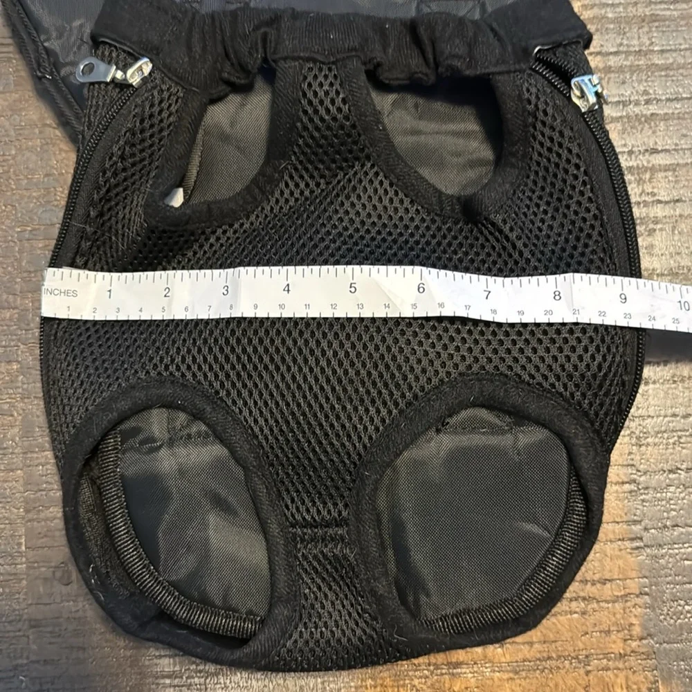 NWOT Pet Carrier Backpack, Adjustable Pet Dog Carrier Backpack Travel Bag Black